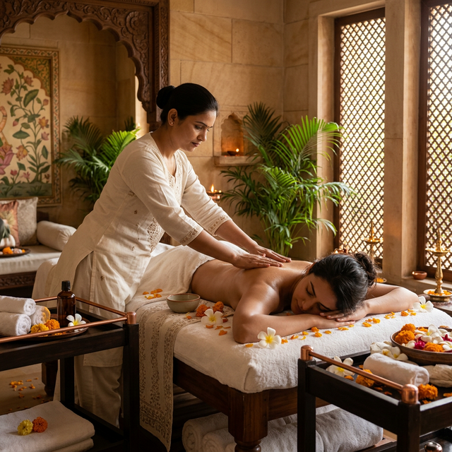 Full Body Aromatherapy Therapy at Aura Spa