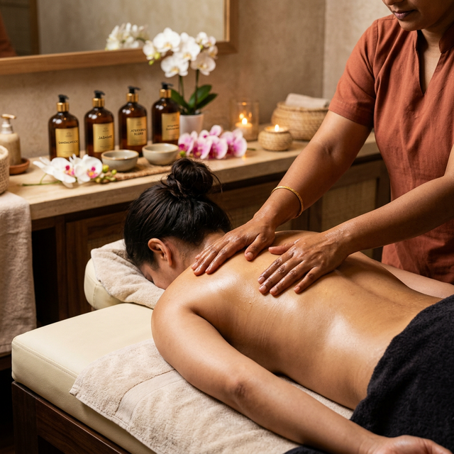 Full Body Aromatherapy Therapy at Aura Spa