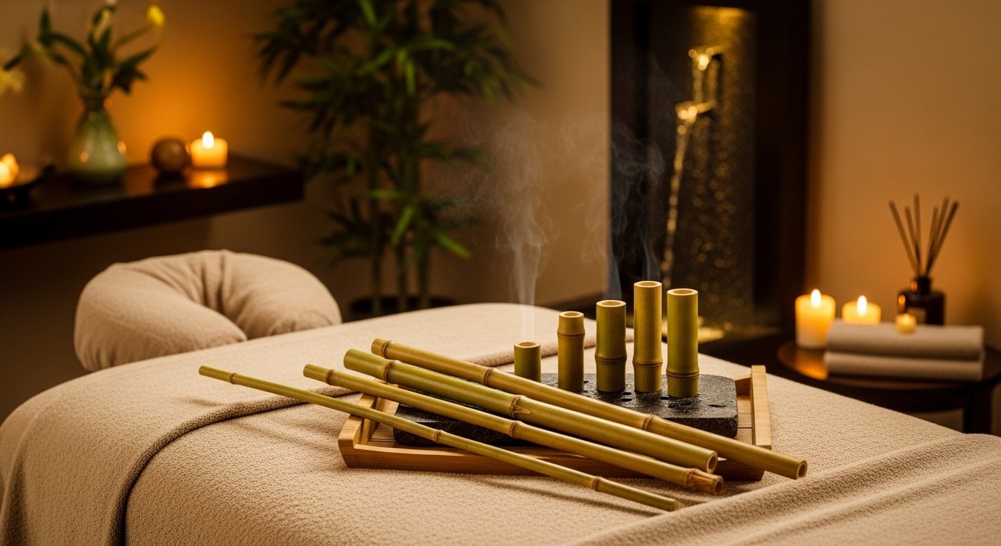 Full Body Warm Bamboo Therapy at Aura Spa