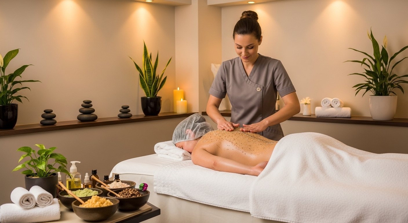 Full Body Refining Scrub at Aura Spa