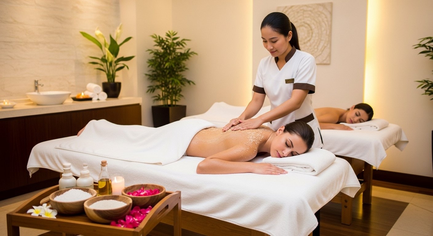 Full Body Refining Scrub at Aura Spa