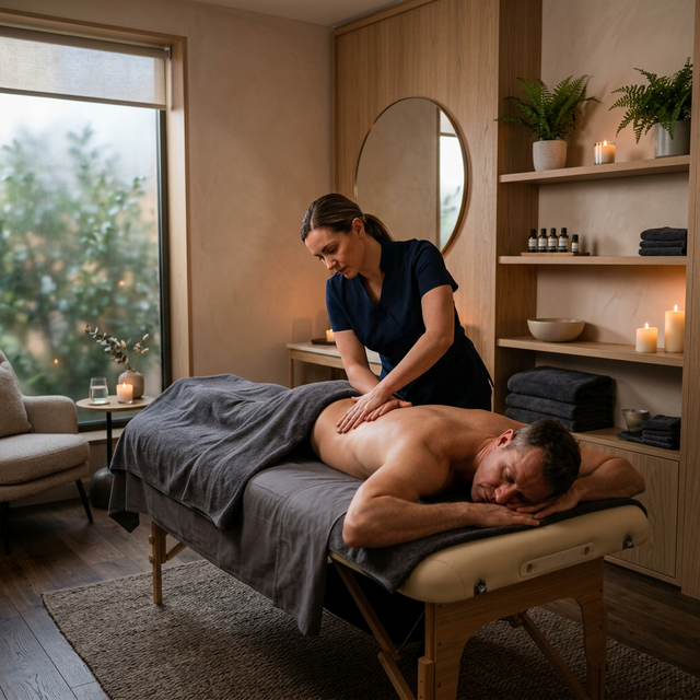 Full Body Revive Deep Tissue Therapy session at Aura International Thai Spa